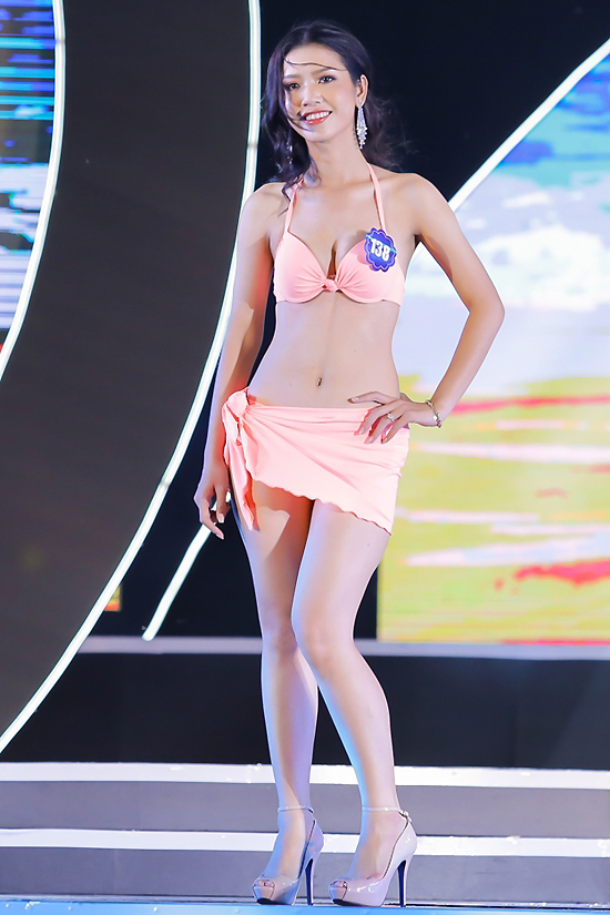 Người đẹp Hoa hậu Biển Việt Nam Toàn cầu trình diễn bikini